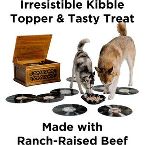 BIXBI Liberty Beef Recipe Freeze-Dried Dog Topper & Treat, 4.5-oz bag