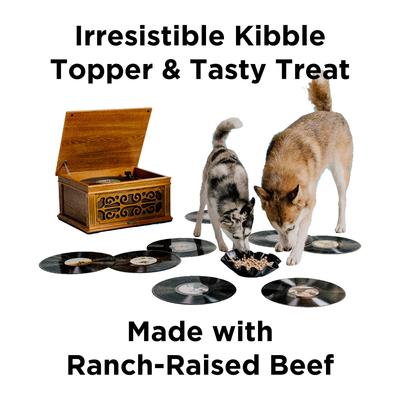 Show full view: BIXBI Liberty Beef Recipe Freeze-Dried Dog Topper & Treat, 4.5-oz bag slide 3 of 8