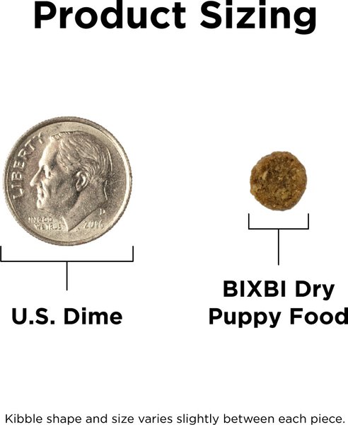 Show full view: BIXBI Liberty Puppy Original Recipe Fresh Turkey, Chicken & Fish Dry Dog Food, 11-lb bag slide 8 of 10