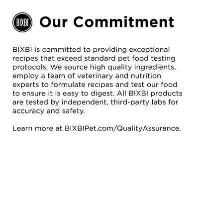 Show full view: BIXBI Liberty Beef Recipe Grain-Free Dry Dog Food, 22-lb bag slide 8 of 9