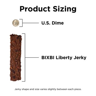 Show full view: BIXBI Liberty Hip & Joint Beef Liver Recipe Jerky Dog Treats, 5-oz bag slide 6 of 7