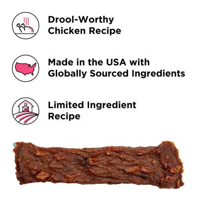 Show full view: BIXBI Liberty Hip & Joint Chicken Jerky Grain-Free Dog Treats, 5-oz bag slide 4 of 6