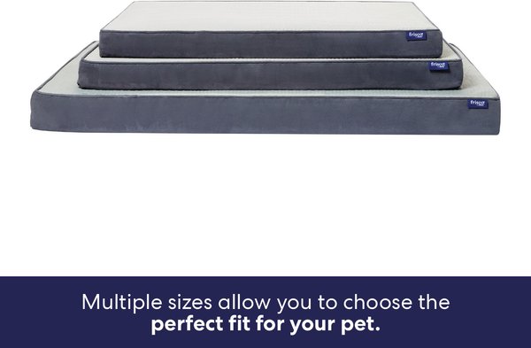 Show full view: Frisco Cooling Orthopedic Pillow Dog Bed w/Removable Cover, Gray, XX-Large slide 6 of 9