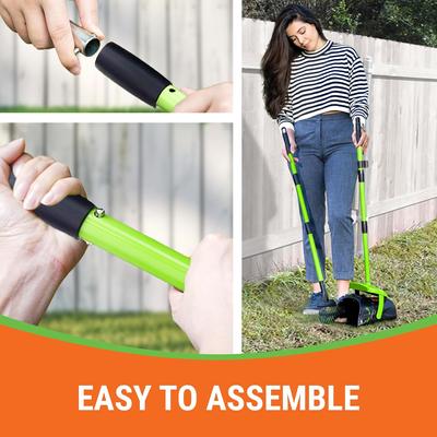 Show full view: Pupzle Dog Pooper Scooper with Bag Attachment, Lavender Scented, Green, 25 Refill bags slide 8 of 10