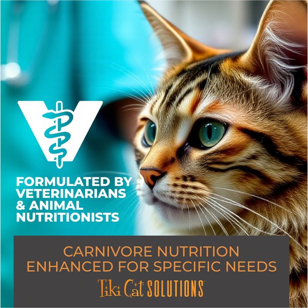 Show full view: Tiki Cat Solutions Mobility Chicken & Turkey Grain-Free Dry Cat Food, 2.8-lb bag slide 9 of 13