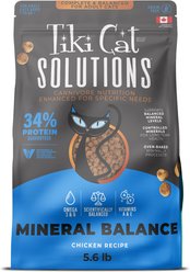 Tiki Cat Solutions Mineral Balance Chicken Grain-Free Dry Cat Food, 5.6-lb bag