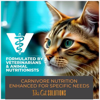 Show full view: Tiki Cat Solutions Mousse Mobility Grain-Free Wet Cat Food, 2.4-oz pouch, case of 12 slide 9 of 13