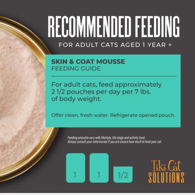 Show full view: Tiki Cat Solutions Function Formula Skin & Coat Salmon Recipe in Broth Wet Cat Food, 2.4-oz, case of 12 slide 7 of 13