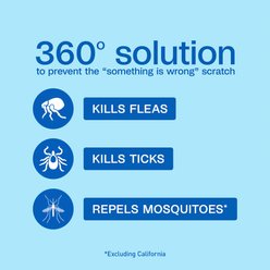 Adams Flea & Tick Collar for Dogs & Puppies, 2 count slide 2 of 9