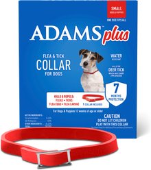 Adams Plus Flea & Tick Collar for Dogs, Small
