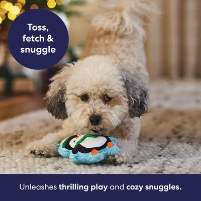 Show full view: Frisco Holiday Penguin Plush Squeaky Dog Toy, Small slide 4 of 9