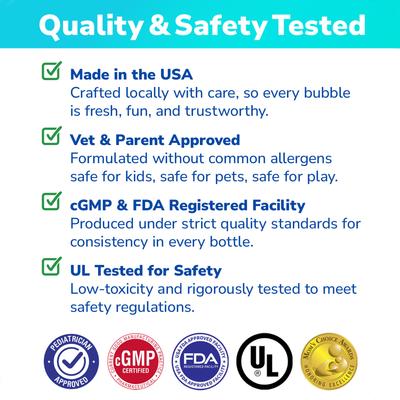 Show full view: Bubble Lick Peanut Butter Flavored Bubbles Dog Toy, 2.5-fl oz bottle slide 5 of 6