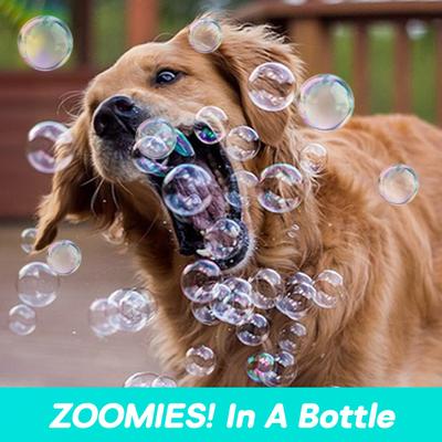 Show full view: Bubble Lick Birthday Cake Flavored Bubbles Dog Toy, 2.5-fl oz bottle slide 2 of 6