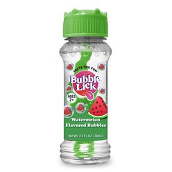 Bubble Lick Watermelon Flavored Bubbles Dog Toy, 2.5-fl oz bottle