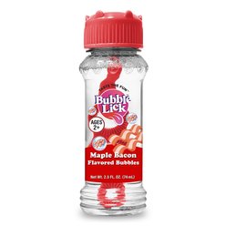 Bubble Lick Maple Bacon Flavored Bubbles Dog Toy, 2.5-fl oz bottle