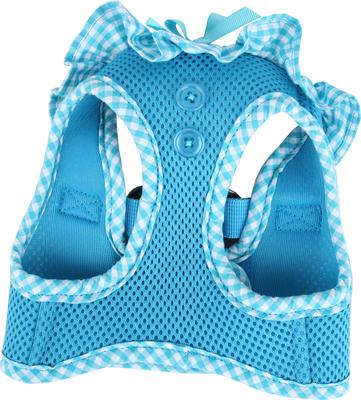 Show full view: Puppia Vivien Step-In No-Pull Dog Harness, Sky Blue, Medium slide 3 of 5
