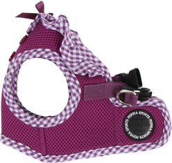 Puppia Vivien Step-In No-Pull Dog Harness, Purple, Medium