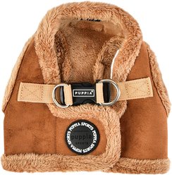 Puppia Terry Step-In No-Pull Dog Harness, Brown, Medium slide 2 of 5