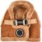 Show in main carousel: Puppia Terry Step-In No-Pull Dog Harness, Brown, Medium slide 2 of 5