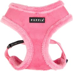 Puppia Terry Over-The-Head Adjustable No-Pull Dog Harness, Pink, X-Large