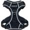 Show in main carousel: Puppia Terry H Suede Adjustable No-Pull Dog Harness, Black, Small slide 3 of 6