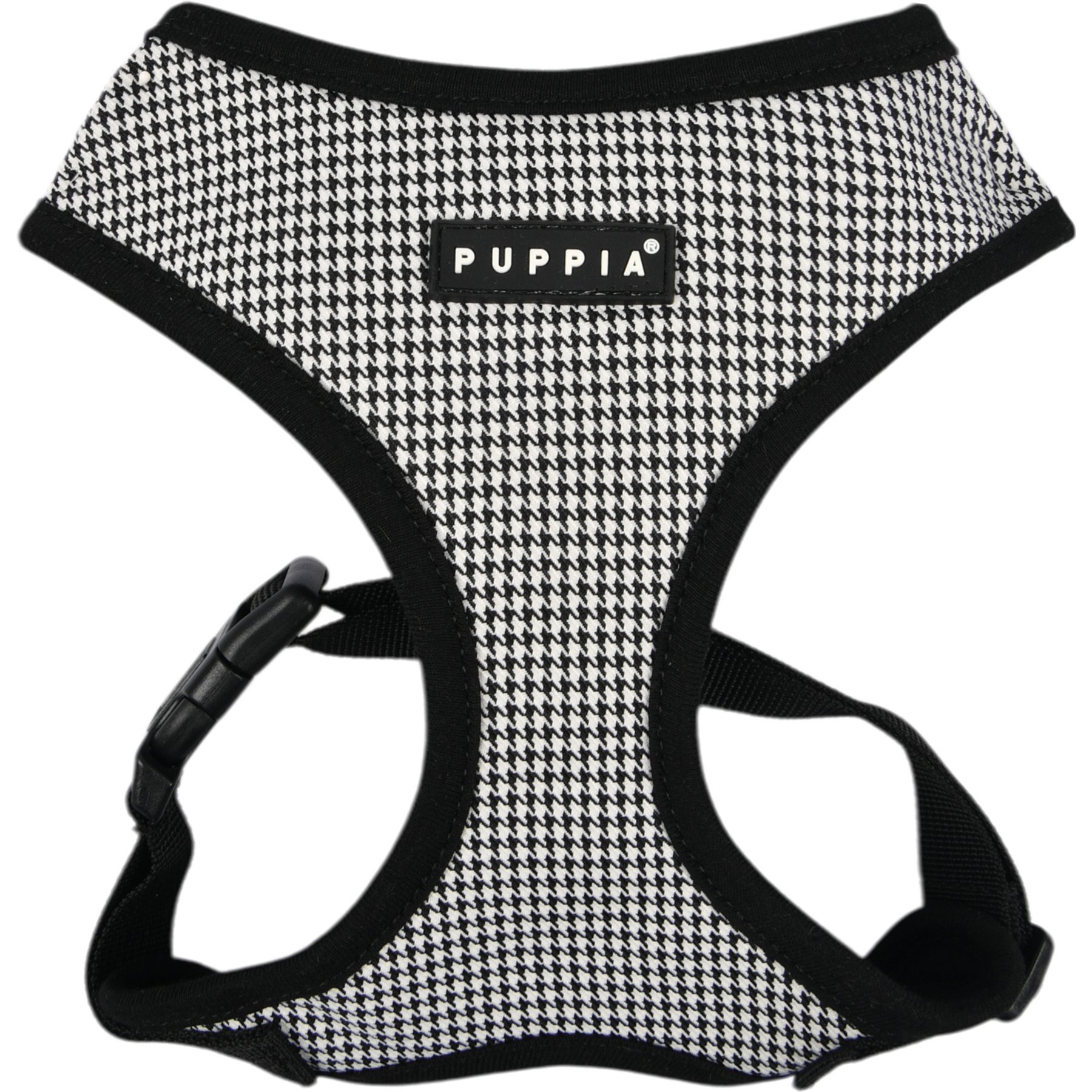 Puppia Amatus A Over-The-Head Adjustable No-Pull Dog Harness, Black, X-Large