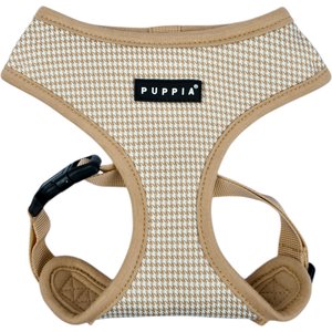 Puppia Amatus A Over-The-Head Adjustable No-Pull Dog Harness, Beige, Large
