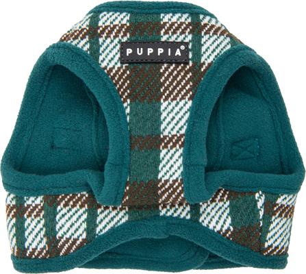 Show full view: Puppia Festive Vest Step-In No-Pull Dog Harness, Green, Medium slide 4 of 7