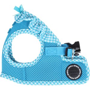 Puppia Vivien Step-In No-Pull Dog Harness, Sky Blue, Small