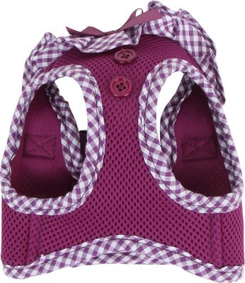 Show full view: Puppia Vivien Step-In No-Pull Dog Harness, Purple, Medium slide 3 of 5