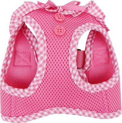 Show full view: Puppia Vivien Step-In No-Pull Dog Harness, Pink, Large slide 3 of 5