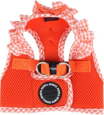 Show full view: Puppia Vivien Step-In No-Pull Dog Harness, Orange, X-Small slide 2 of 5