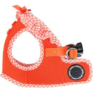 Puppia Vivien Step-In No-Pull Dog Harness, Orange, X-Small