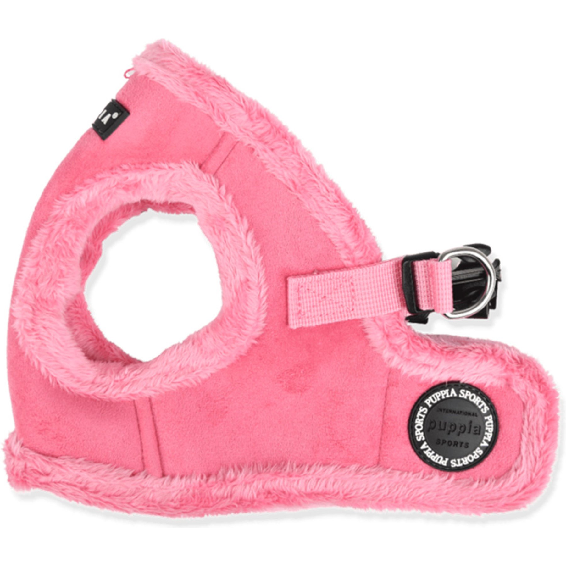 Puppia Terry Step-In No-Pull Dog Harness, Pink, Medium