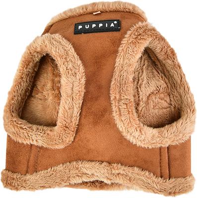 Show full view: Puppia Terry Step-In No-Pull Dog Harness, Brown, Medium slide 3 of 5