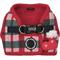Show in main carousel: Puppia Festive Vest Step-In No-Pull Dog Harness, Red, Medium slide 3 of 7