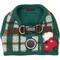 Show in main carousel: Puppia Festive Vest Step-In No-Pull Dog Harness, Green, Medium slide 3 of 7
