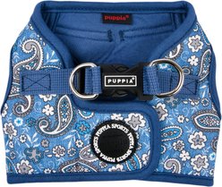 Puppia Cynthia Vest B Step-In No-Pull Dog Harness, Blue, X-Large