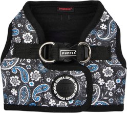 Puppia Cynthia Vest B Step-In No-Pull Dog Harness, Black, Small