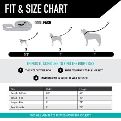 Show full view: Wolfgang Heavy Duty Overland Dog Leash, Large: 6-ft long, 1-in wide slide 4 of 6