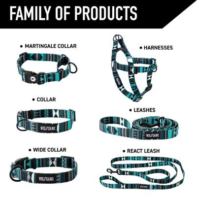 Show full view: Wolfgang WesternSky Polyester Standard Dog Leash, 6-ft long, 1-in wide slide 5 of 7