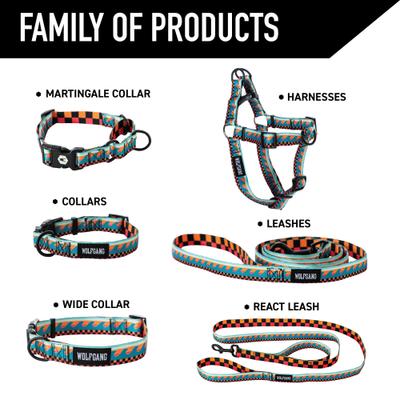 Show full view: Wolfgang BuenaOnda Polyester Standard Dog Leash, 6-ft long, 1-in wide slide 6 of 8