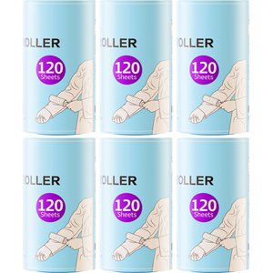 Fido Fave Value 6-Pack Dog Hair Lint Roller Refills, 720 count