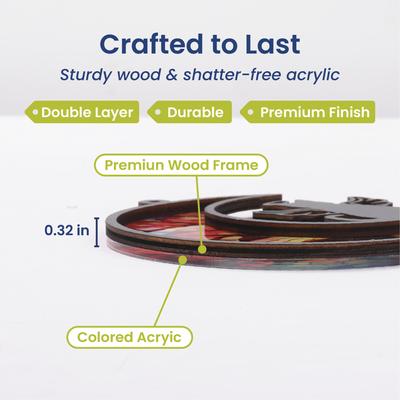 Show full view: PawsPik Personalized Angel Memorial Cat Suncatcher with Sympathy Card slide 5 of 11