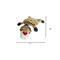 Show in main carousel: SteelDog USA Ruffian Flat Tiger Stuffing-Free Plush Dog Toy slide 3 of 6
