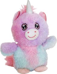 SteelDog USA Big Eyed Unicorn Crinkle Plush Dog Toy
