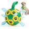 Show in main carousel: Nocciola Soccer Ball with Straps Interactive Dog Toy, Yellow & Green, 6-in slide 1 of 8