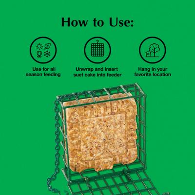Show full view: C&S Ez Fill Suet Basket Wild Bird Feeder slide 5 of 13