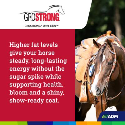Show full view: ADM GroSTRONG Ultra-Fiber Horse Feed, 50-lb bag slide 5 of 7
