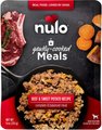 Nulo Gently-Cooked Meals Beef & Sweet Potato Recipe Wet Dog Food, 9-oz pouch, case of 8